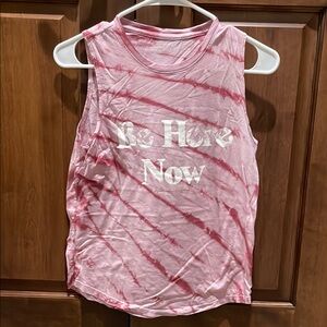 Spiritual Gangster Pink Tie-Dye Tank Top